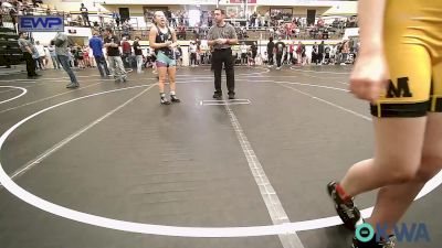 117 lbs Rr Rnd 3 - Zoe Jenkins, Midwest City Bombers Youth Wrestling Club vs Nixie Garcia, Standfast OKC