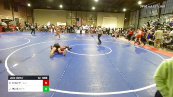 119 lbs Consolation - Brice Goforth, Heat vs Jaxon Monk, Fort Gibson Youth Wrestling