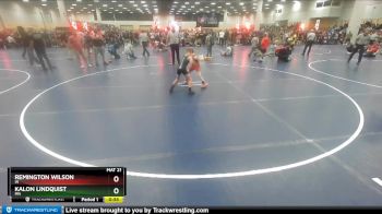 67 lbs Cons. Round 2 - Kalon Lindquist, MN vs Remington Wilson, IN