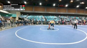 190 lbs Cons. Round 3 - Isaiah Mutte, Fernley vs Falcon Casteel, Nevada Union