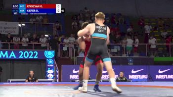 92 kg Final 1-2 - Gor Ayvazyan, Georgia vs Darius Kiefer, Germany