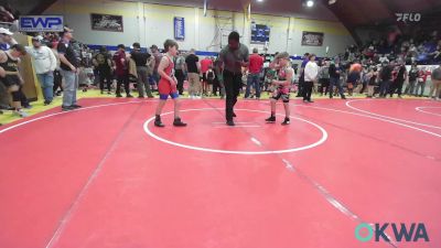 80 lbs Consi Of 4 - Logan Cosby, Skiatook Youth Wrestling vs Gatlin Earp, Chandler Takedown Club