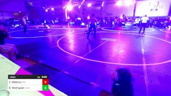 46 lbs Round Of 16 - Zaiden Medina, Ridge WC vs Rogan Rodriguez, Duran Elite