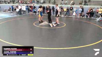 250 lbs Final - Daniel Farmer, Kodiak Wrestling Club vs Darren Foster, Juneau Youth Wrestling Club Inc.