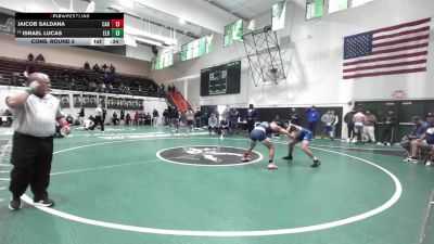144 lbs Cons. Round 5 - Israel Lucas, El Rancho vs Jaicob Saldana, Carter