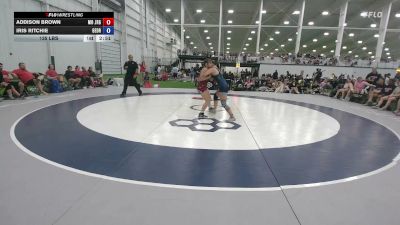 135 lbs Addison Brown, Missouri vs Iris Ritchie, Georgia