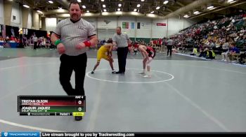 120 lbs Quarterfinals (8 Team) - JOAQUIN JAQUEZ, Shelby-Rising City vs Tristan Olson, Anselmo-Merna