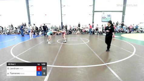 58 kg Rr Rnd 1 - Sienna Landrum, Misfits Cyclone vs Ploy Tipmanee, Razor GWC1