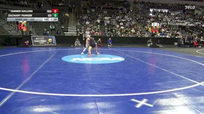 133 lbs 5th Place Match - Tanner Halling, Frostburg St. vs Zachary Parker, Glenville St.