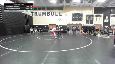 157 lbs Consi Of 8 #1 - Coleman Garrett, Fairfield Prep vs Hector Orellana, Westhill
