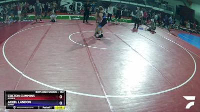 132 lbs Cons. Round 2 - Colton Cummins, Alaska vs Axxel Landon, Idaho