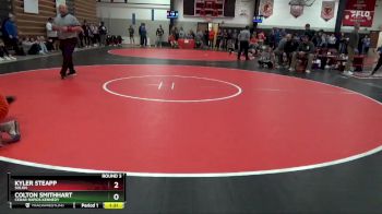 120 lbs Round 3 - Kyler Steapp, Solon vs Colton Smithhart, Cedar Rapids Kennedy