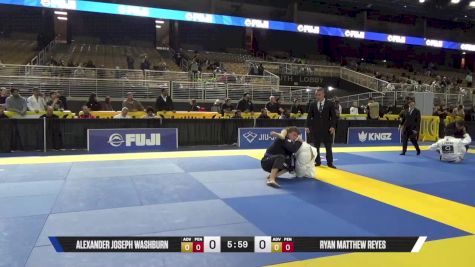 Alexander Joseph Washburn vs Ryan Matthew Reyes 2025 Pan Jiu Jitsu IBJJF Championship