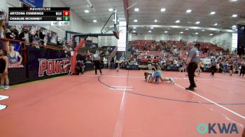 105-115 lbs Rr Rnd 3 - Aryzona Cummings, Mojo Grappling Academy vs Chanlee Mckinney, Woodland Wrestling Club