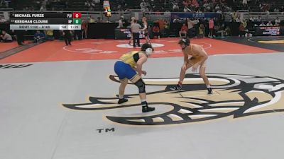 Quarterfinal - Keeghan Clouse, North Platte vs Michael Furze, Papillion-LaVista