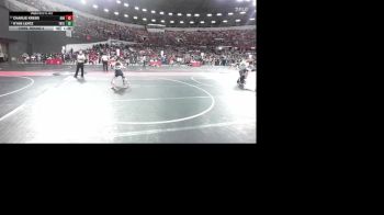 110 lbs Cons. Round 2 - Kyan Lentz, Team Nazar Training Center vs Charlie Krebs, RT Elite Wrestling