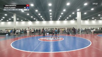 126 lbs Cons. Quarters - Jekai Sedgwick vs Lucas Flannery, Sons Of Thunder