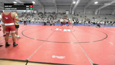 160 lbs Rr Rnd 3 - Alex Kay, OBWC White vs Landen Taylor, Roughneck Wrestling Club