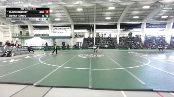 160 lbs Champ. Round 1 - Sidney Ramos, Tiffin University vs Claire Bennett, Manchester