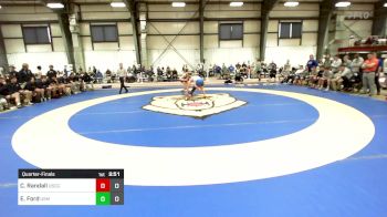 133 lbs Quarterfinal - Chase Randall, Coast Guard vs Ethan Ford, Southern Maine