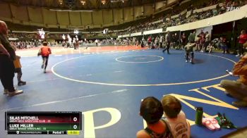 76 lbs Quarterfinal - Luke Miller, Great Bridge Wrestling vs Silas Mitchell, Great Neck Wrestling Club