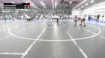 120 lbs Rr Rnd 3 - Mason Quarles, Indiana Outlaws Yellow vs Trevevlian Hall, NC Pride Wrestling Club