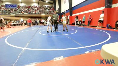 100 lbs Quarterfinal - Benjamin Fisher, Salina Wrestling Club vs Payton Johnson, Chieftain Wrestling Club