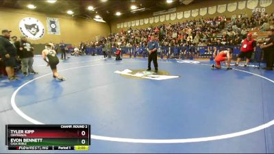 175 lbs Champ. Round 2 - Evon Bennett, Casa Roble vs Tyler Kipp, Centennial