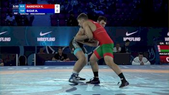 87 kg 1/4 Final - Kiryl Maskevich, Belarus vs Metehan Basar, Turkey