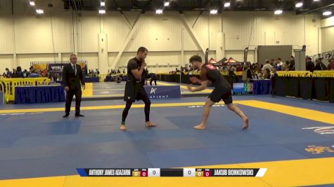 Jakub Bonkowski vs Anthony James Agazarm 2024 World IBJJF Jiu-Jitsu No-Gi Championship