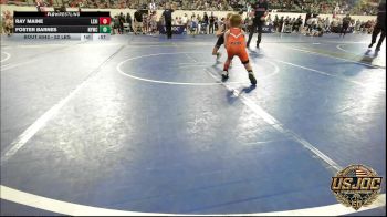 52 lbs Consi Of 16 #2 - Ray Maine, Lexington Wrestling Club vs Foster Barnes, Newcastle Youth Wrestling