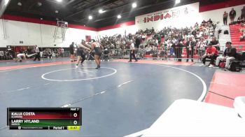 285 lbs 3rd Place Match - Larry Hyland, Norco vs Kalui Costa, Elsinore