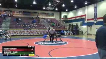 113 lbs Round 3 - Carmine Miller, Mortimer Jordan HS vs Aluko Collins, Sparkman