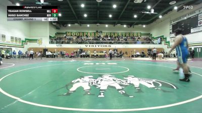 285 lbs Champ. Round 1 - Teagan Rowsell, Millikan vs Hugo Sanchez, Nuview Bridge
