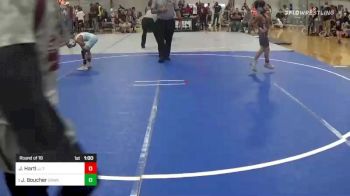 61 lbs Round Of 16 - Jacob Hartl, JJ Trained vs Jaxson Boucher, Grwa