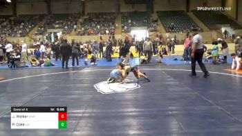 79 lbs Consolation - Jacob Walker, Unattached vs Paul Coke, Lassiter Jr. Trojans