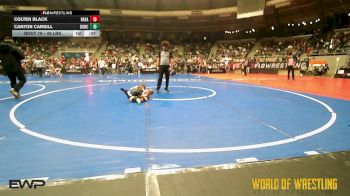 46 lbs Round Of 32 - Colten Black, Ravage vs Canton Cargill, Duncan Demon Wrestling