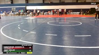 165 lbs Finals (2 Team) - Christopher Johnson-Hunte, Shenandoah 2 vs Mikey Hollar, Messiah 2