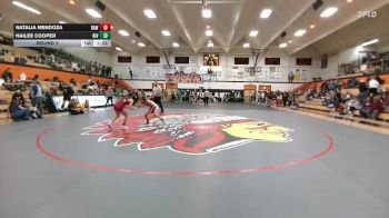 100 lbs Round 3 - Hailee Cooper, Riverton vs Natalia Mendoza, Rawlins