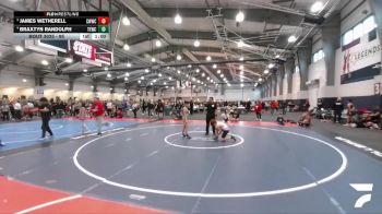 95 lbs Quarterfinal - James Wetherell, Cornerstone Warriors Wrestling Club vs Braxtyn Randolph, Texas Elite Wrestling Club