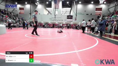 61 lbs Rr Rnd 3 - Melissavette Alba, SARfit vs Jayden Brant, Caney Valley Wrestling