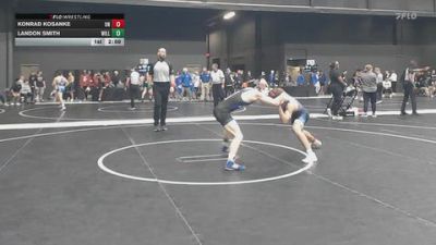 133 lbs Champ. Round 2 - Konrad Kosanke, Unattached vs Landon Smith, Williams Baptist