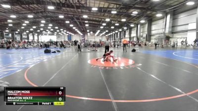 60 lbs Rd# 8- 12:30pm Saturday Final Pool - Braxton Holtz, Westshore D.S vs Malcom Moss, Team BAM