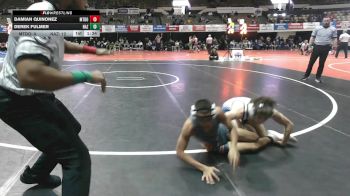 120 lbs Quarters & Wb (16 Team) - Damian Quinonez, Mount Dora vs Derek Fulmer, Nazareth