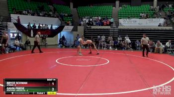 167 lbs Semifinals (16 Team) - Bryce Schwan, Athens vs Gavin Friese, Mortimer Jordan HS