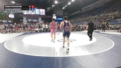 138 lbs Cons. Sub-rd Of 64 - Adrien Provencher, Vermont vs Jacob Blankenship, Nebraska