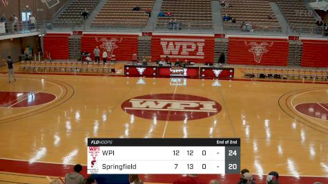 Replay: Springfield vs WPI | Feb 8 @ 2 PM