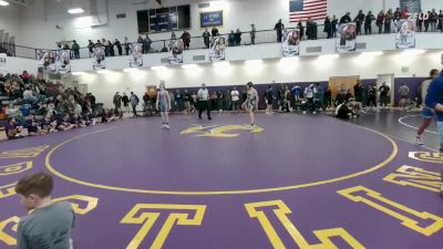 110 lbs Quarterfinal - Tanner Myers, Thermopolis vs Walter Geer, Cody Middle School