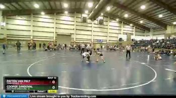 71 lbs Quarters & Wb (16 Team) - Payten Van Pelt, Team Champs vs Cooper Sandoval, Gold Rush Wrestling