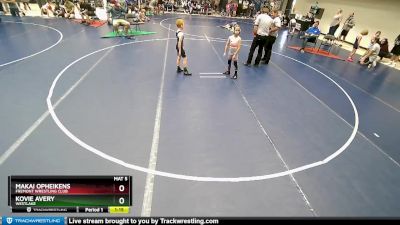 56-61 lbs Round 1 - Makai Opheikens, Fremont Wrestling Club vs Kovie Avery, Westlake